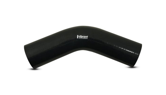 Vibrant Performance 2969 45 Degree Elbow, 1.25" I.D. x 8.00" Leg Length - Black