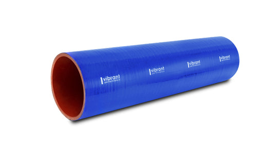 Vibrant Performance 27051B Straight Hose Coupler, 1.75" I.D. x 12.00" Long - Blue