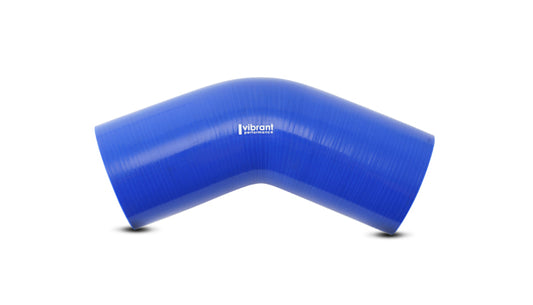 Vibrant Performance 2750B 45 Degree Elbow, 2.00" I.D. x 5.00" Leg Length - Blue