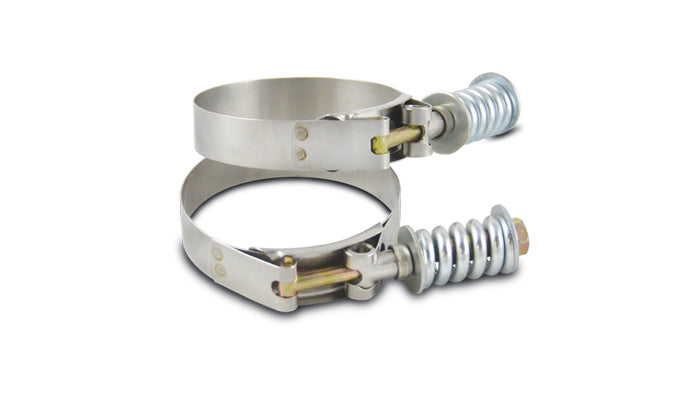 Vibrant Performance 27850 300 Stainless Steel T-Bolt Clamps Range: 5.28 in.-5.58 in