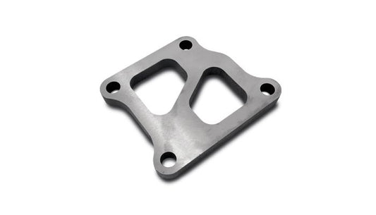 Vibrant Performance 14020 Turbo Inlet Flange or Mitsubishi EVO 7/8/9; Mild Steel; 12mm Thick