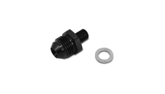 Vibrant Performance 16643 AN to Metric Straight Adapter; Size: -12AN Metric: 16mm x 1.5