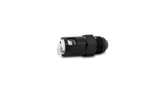 Vibrant Performance 16885 Quick Disconnect EFI Adapter Fitting; Size: -6AN; Hose Size: 5/16"