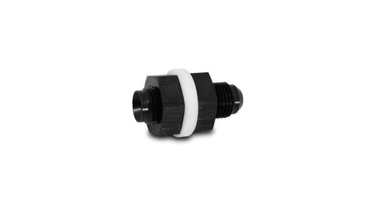 Vibrant Performance 16895 Fuel Cell Bulkhead Adapter Fitting; Size: -12AN (With 2 PTFE Crush Washers & Nut)