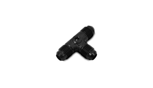 Vibrant Performance 16548 Male AN Flare Tee Fitting with 1/8" NPT Port; Size: -8AN