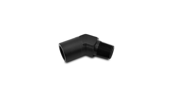 Vibrant Performance 11330 45 Degree Female to Male Pipe Adapter Fitting; Size: 1/8" NPT