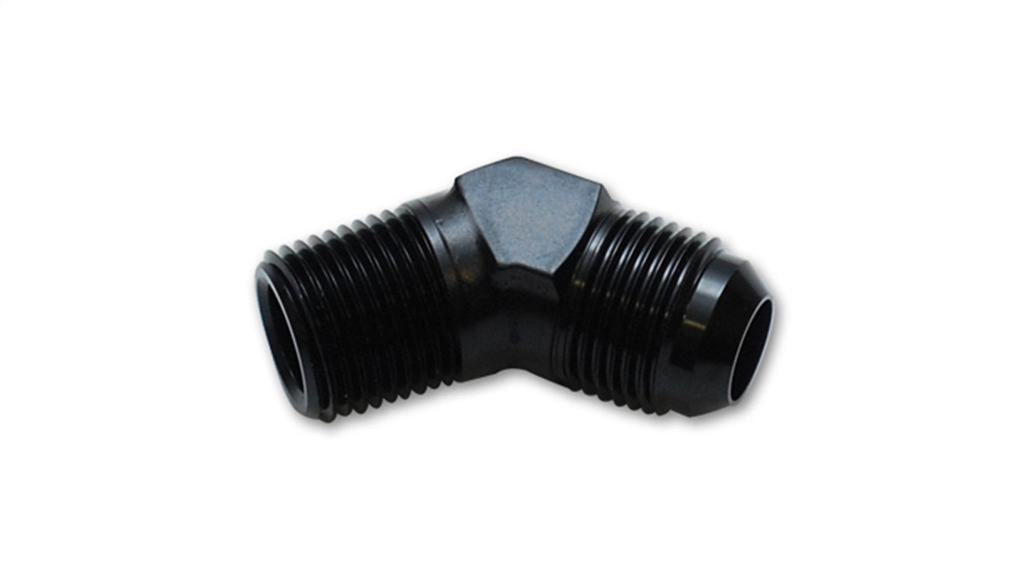 Vibrant Performance 45 Degree Adapter Fitting; Size: -12AN x 3/4" NPT