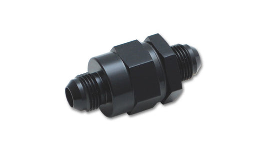 Vibrant Performance One Way Check Valve, Flapper Style, -6AN (Male AN Flare to Male AN Flare)