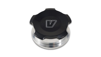 Vibrant Performance 2" OD Aluminum Weld Bung + Black Aluminum Threaded Cap