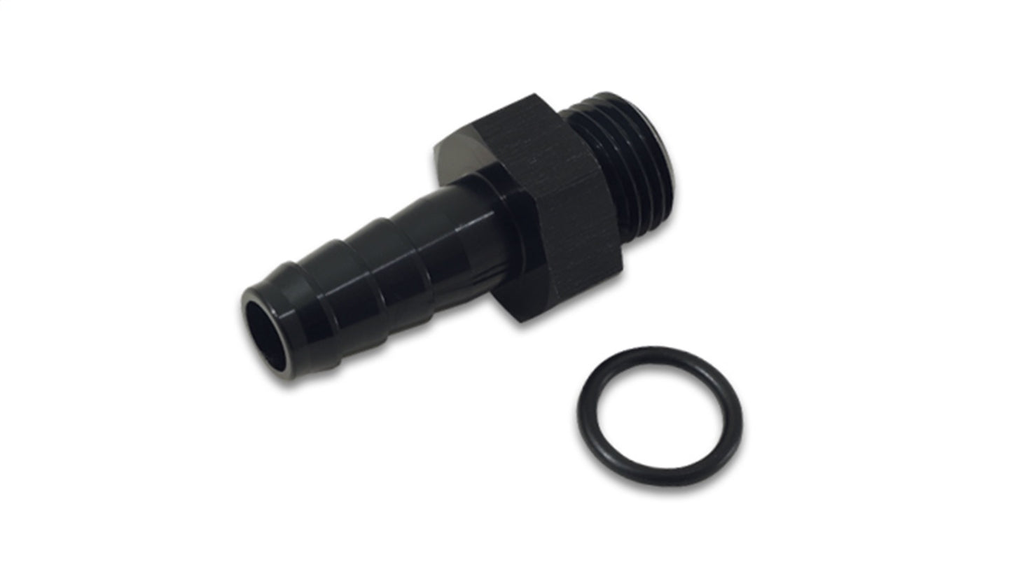 Vibrant Performance 11317 Male ORB 45 Degree Hose End Fitting ORB Size; 6; Barb Size 3/8 in