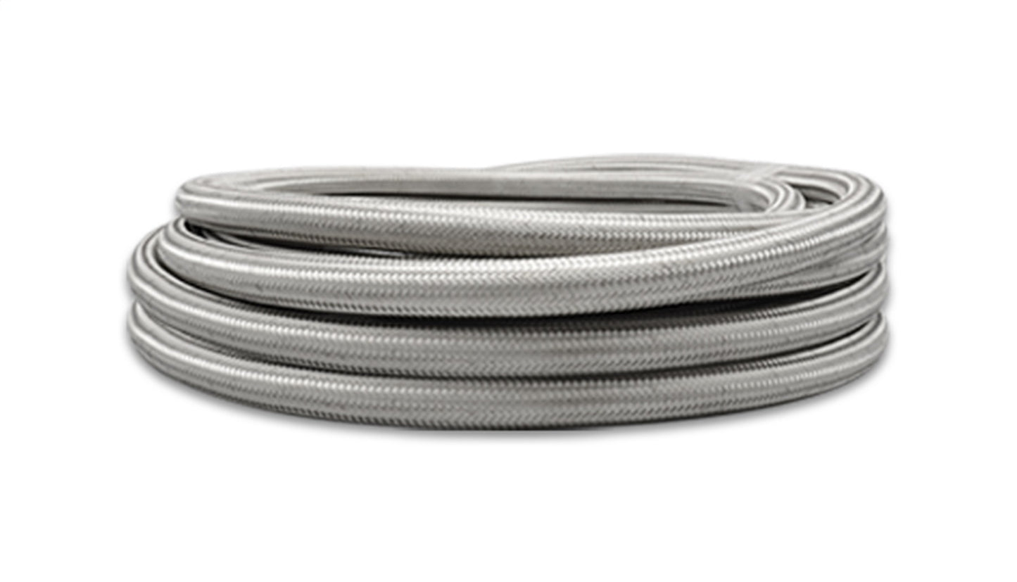 Vibrant Performance 18422 Stainless Steel Braided Flex Hose 10ft; with PTFE Liner; AN Size -12