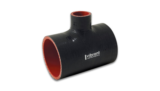 Vibrant Performance 19685 T-Hose Coupler I.D. 2 in.; Overall Length 4 in.; Branch I.D. 1 in.