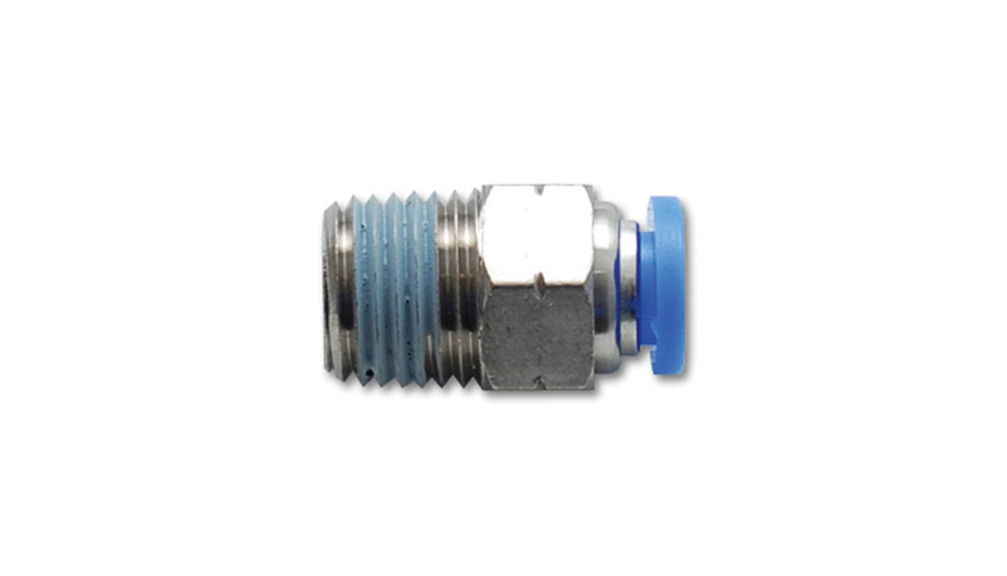 Vibrant Performance 22653 Male Tee Fitting for 3/16 in. O.D. Tubing; 1/8 in. NPT Thread