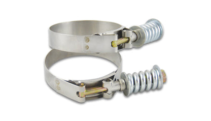 Vibrant Performance 27840 300 Stainless Steel T-Bolt Clamps Range: 4.28 in.-4.58 in