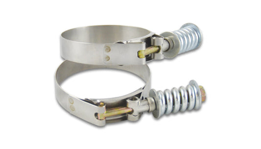 Vibrant Performance 27850 300 Stainless Steel T-Bolt Clamps Range: 5.28 in.-5.58 in